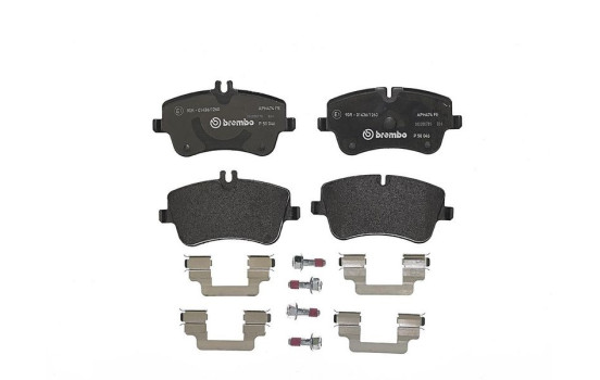 Brake Pad Set, disc brake DIRECTIONAL BRAKE PADS P 50 046 Brembo, Image 3