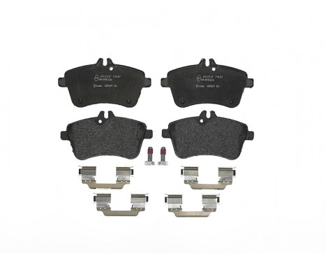 Brake Pad Set, disc brake DIRECTIONAL BRAKE PADS P 50 057 Brembo