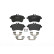 Brake Pad Set, disc brake DIRECTIONAL BRAKE PADS P 50 057 Brembo, Thumbnail 3