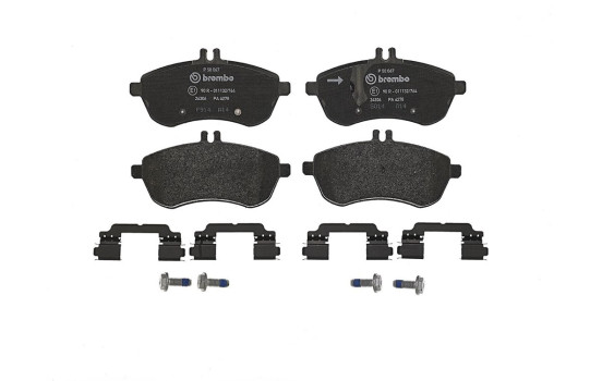 Brake Pad Set, disc brake DIRECTIONAL BRAKE PADS P 50 067 Brembo