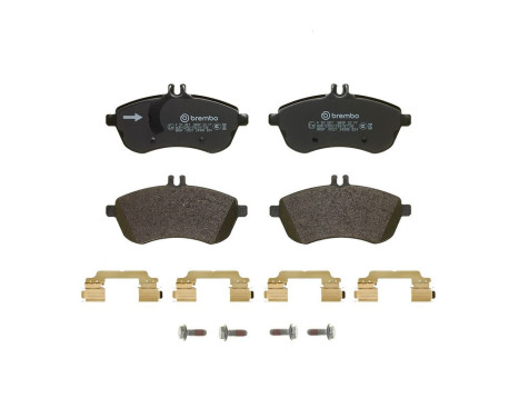 Brake Pad Set, disc brake DIRECTIONAL BRAKE PADS P 50 067 Brembo, Image 5