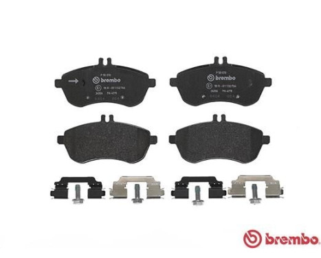 Brake Pad Set, disc brake DIRECTIONAL BRAKE PADS P 50 070 Brembo