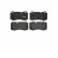 Brake Pad Set, disc brake DIRECTIONAL BRAKE PADS P 50 074 Brembo