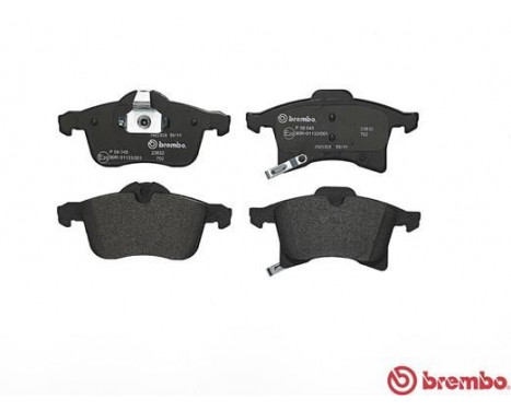 Brake Pad Set, disc brake DIRECTIONAL BRAKE PADS P 59 045 Brembo, Image 3