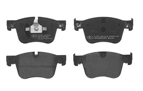 Brake Pad Set, disc brake DIRECTIONAL BRAKE PADS P 61 127 Brembo