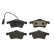 Brake Pad Set, disc brake DIRECTIONAL BRAKE PADS P 85 049 Brembo