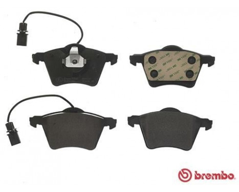 Brake Pad Set, disc brake DIRECTIONAL BRAKE PADS P 85 052 Brembo, Image 2