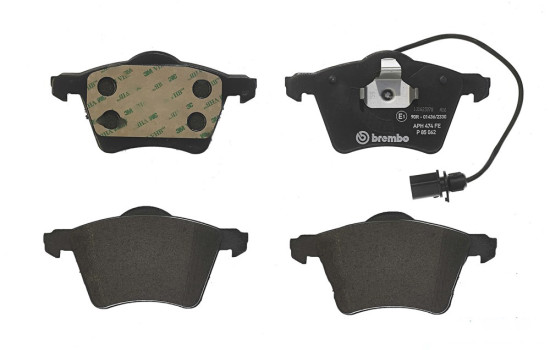 Brake Pad Set, disc brake DIRECTIONAL BRAKE PADS P 85 062 Brembo