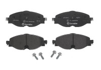 Brake Pad Set, disc brake DIRECTIONAL BRAKE PADS P 85 147 Brembo