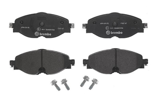 Brake Pad Set, disc brake DIRECTIONAL BRAKE PADS P 85 147 Brembo