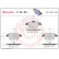 Brake Pad Set, disc brake DIRECTIONAL BRAKE PADS P24211 Brembo, Thumbnail 2