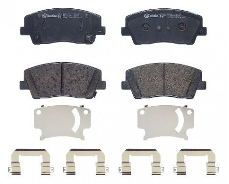 Brake Pad Set, disc brake DIRECTIONAL BRAKE PADS P30108 Brembo