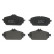 Brake Pad Set, disc brake DIRECTIONAL BRAKE PADS P50119 Brembo