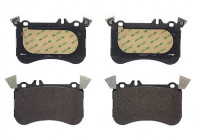 Brake Pad Set, disc brake DIRECTIONAL BRAKE PADS P50121 Brembo