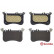 Brake Pad Set, disc brake DIRECTIONAL BRAKE PADS P50121 Brembo, Thumbnail 2