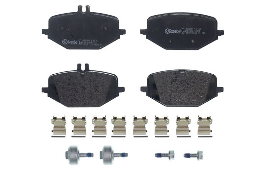 Brake Pad Set, disc brake DIRECTIONAL BRAKE PADS P50161 Brembo, Image 2