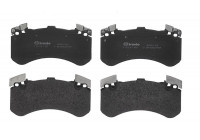 Brake Pad Set, disc brake DIRECTIONAL BRAKE PADS P85136 Brembo