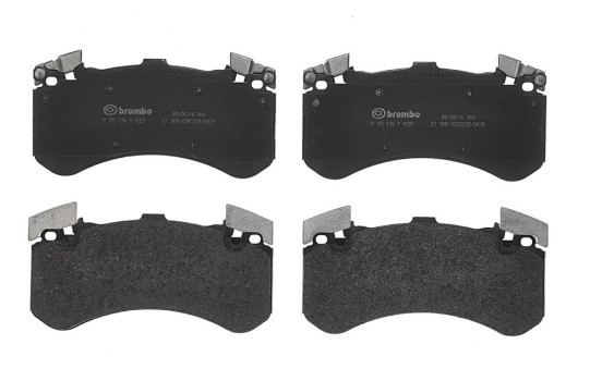 Brake Pad Set, disc brake DIRECTIONAL BRAKE PADS P85136 Brembo
