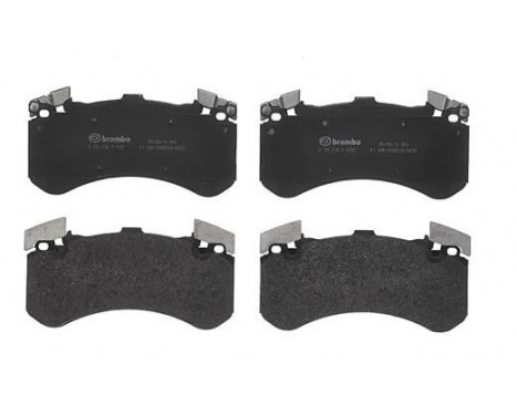 Brake Pad Set, disc brake DIRECTIONAL BRAKE PADS P85136 Brembo, Image 2