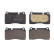 Brake Pad Set, disc brake DIRECTIONAL BRAKE PADS P85159 Brembo