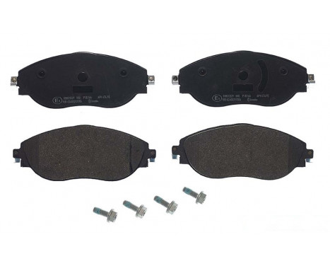 Brake Pad Set, disc brake DIRECTIONAL BRAKE PADS P85166 Brembo