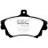Brake pad set, disc brake DP1139 EBC