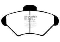 Brake pad set, disc brake DP1143 EBC
