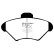Brake pad set, disc brake DP1143 EBC