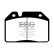 Brake pad set, disc brake DP121 EBC