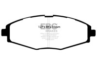 Brake pad set, disc brake DP1212 EBC