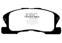 Brake pad set, disc brake DP1217 EBC