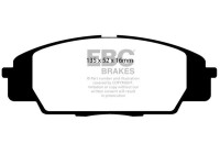 Brake pad set, disc brake DP1254 EBC