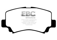 Brake pad set, disc brake DP1291 EBC