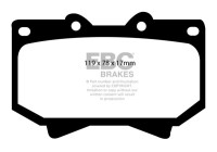 Brake pad set, disc brake DP1319 EBC