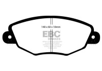 Brake pad set, disc brake DP1322 EBC