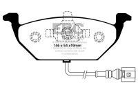 Brake pad set, disc brake DP1329 EBC