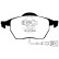 Brake pad set, disc brake DP1330 EBC