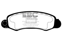Brake pad set, disc brake DP1345 EBC