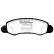 Brake pad set, disc brake DP1345 EBC