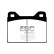Brake pad set, disc brake DP135 EBC