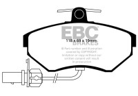 Brake pad set, disc brake DP1351 EBC