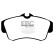 Brake pad set, disc brake DP1357 EBC