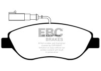 Brake pad set, disc brake DP1382 EBC
