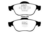Brake pad set, disc brake DP1394 EBC