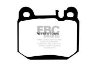 Brake pad set, disc brake DP1395 EBC