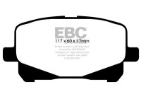 Brake pad set, disc brake DP1399 EBC