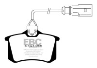 Brake pad set, disc brake DP1412 EBC