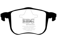 Brake pad set, disc brake DP1416 EBC