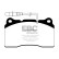 Brake pad set, disc brake DP1419 EBC