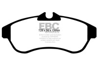 Brake pad set, disc brake DP1435 EBC
